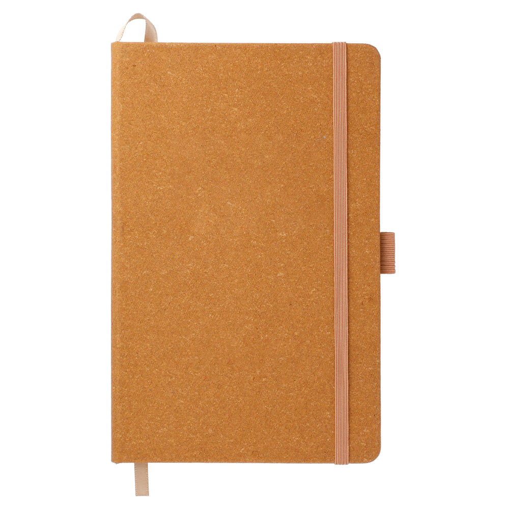 5.5" x 8.5" FSC® Mix Recycled Leather Bound JournalBook®