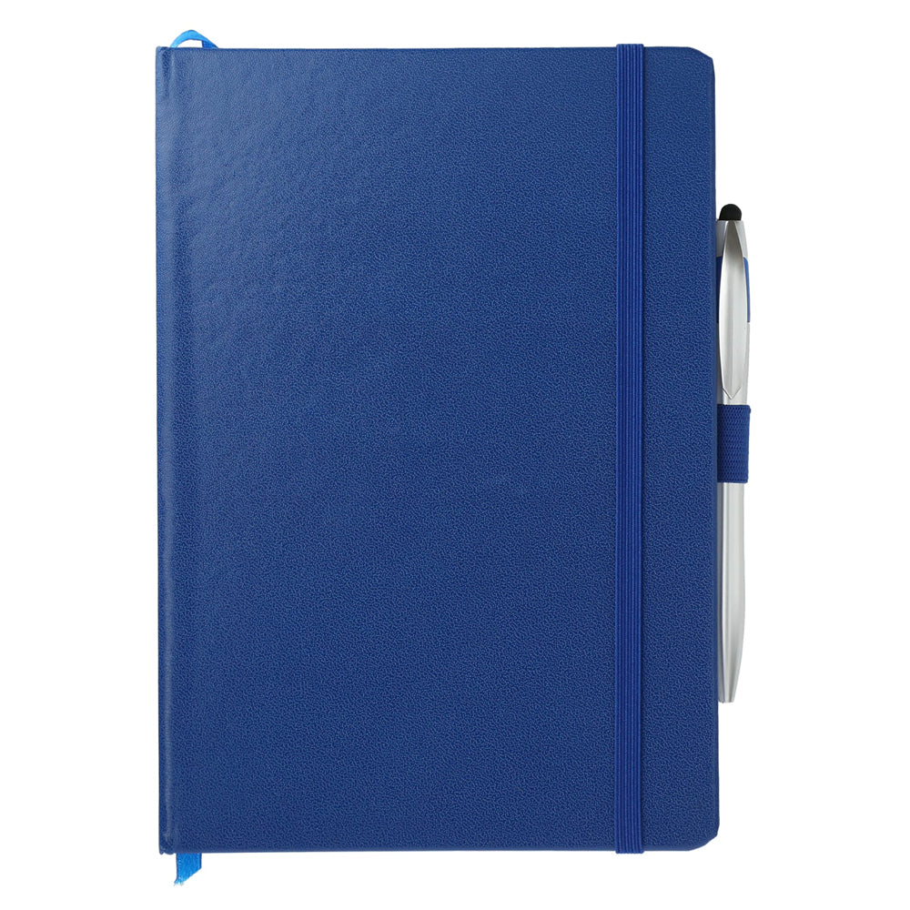 6" x 8.5" FSC® Mix Crown Journal with Pen-Stylus