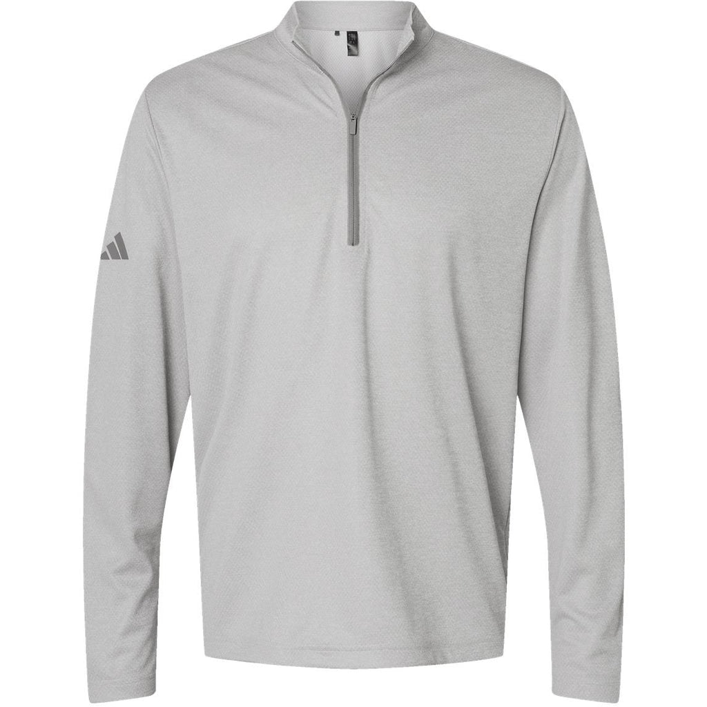 Adidas Space Dyed Quarter-Zip Pullover