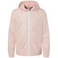 Blush/ White Zipper