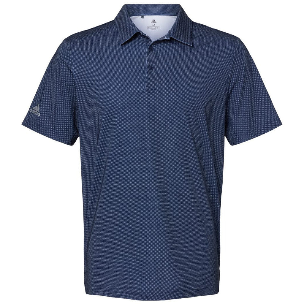 Adidas Diamond Dot Print Polo
