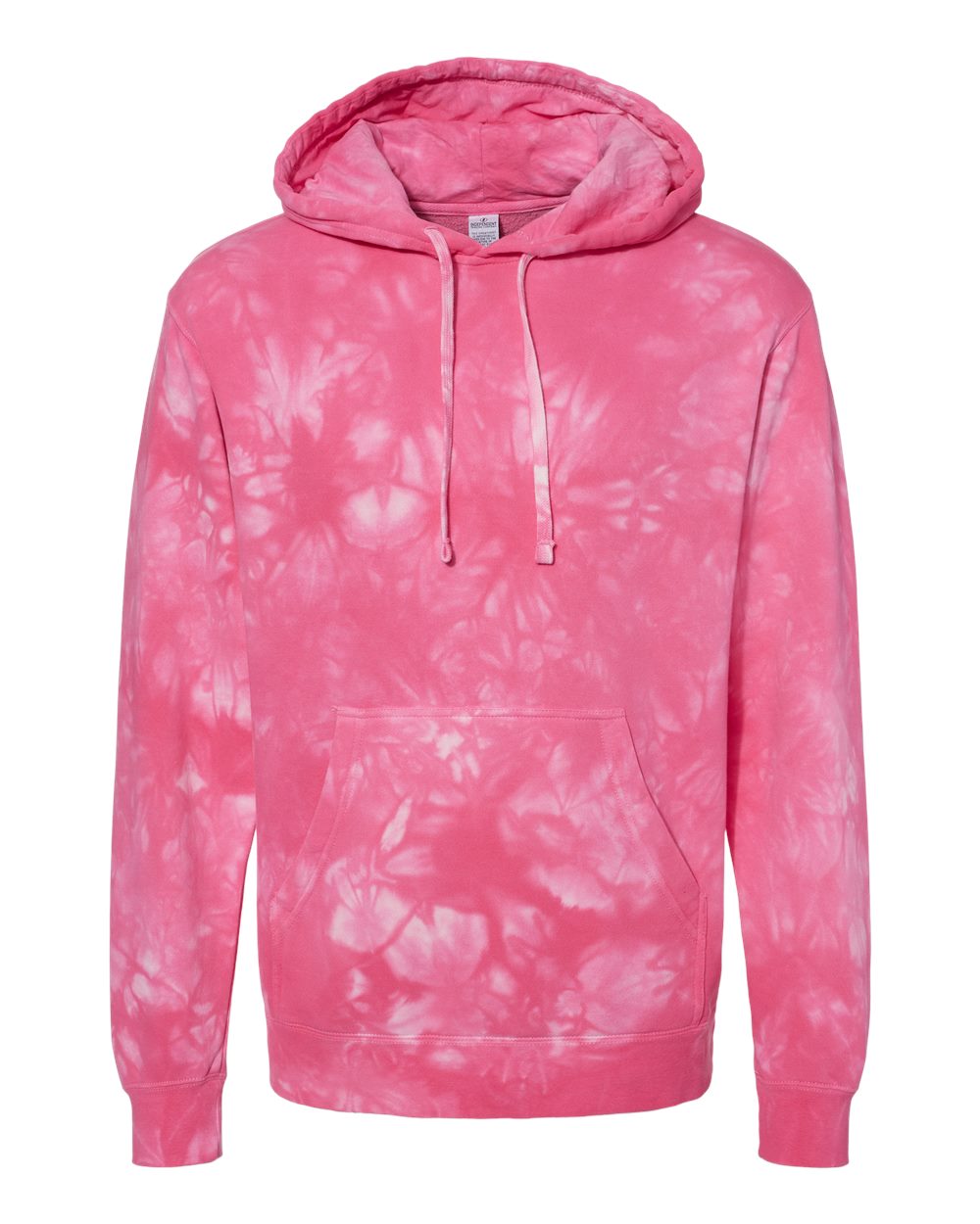 Unisex Midweight Tie-Dyed Hooded Sweatshirt