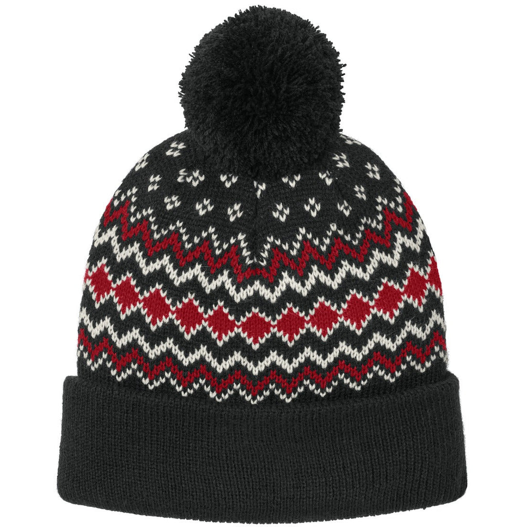 Deep Black/ Rich Red/ Marshmallow