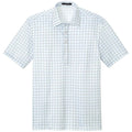 Black/ Carolina Blue Check