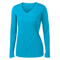 Sport-Tek® Ladies Long Sleeve PosiCharge® Competitor V-Neck Tee