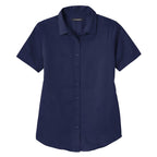 Port Authority® Ladies Short Sleeve SuperProReactTwill Shirt