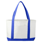 Large Canvas Boat Tote Bag