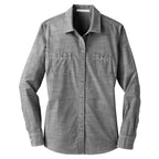 Port Authority® Ladies Slub Chambray Shirt